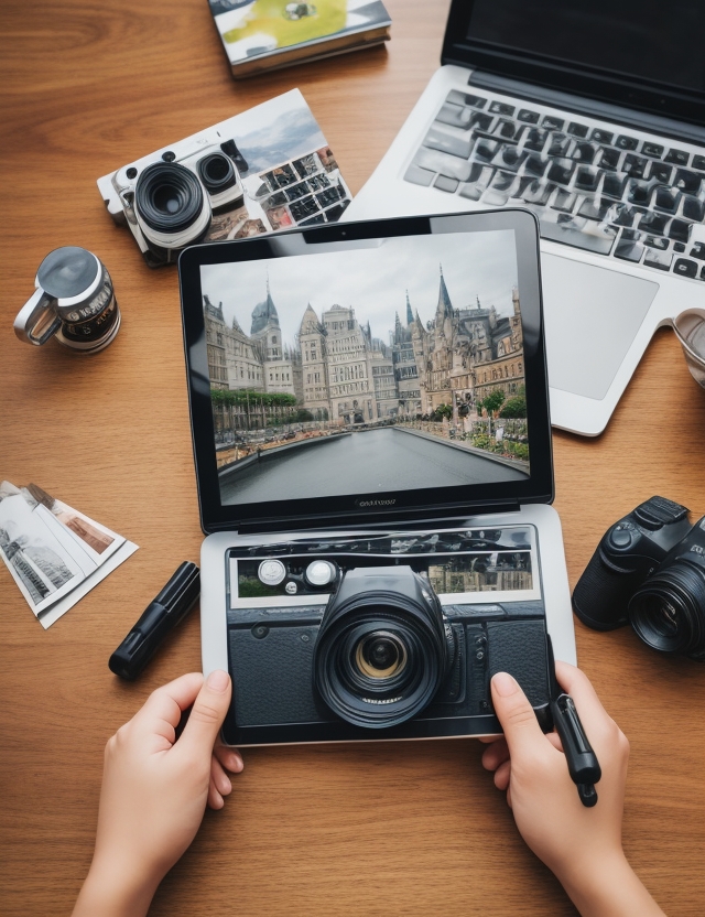 How to create an online photography course.